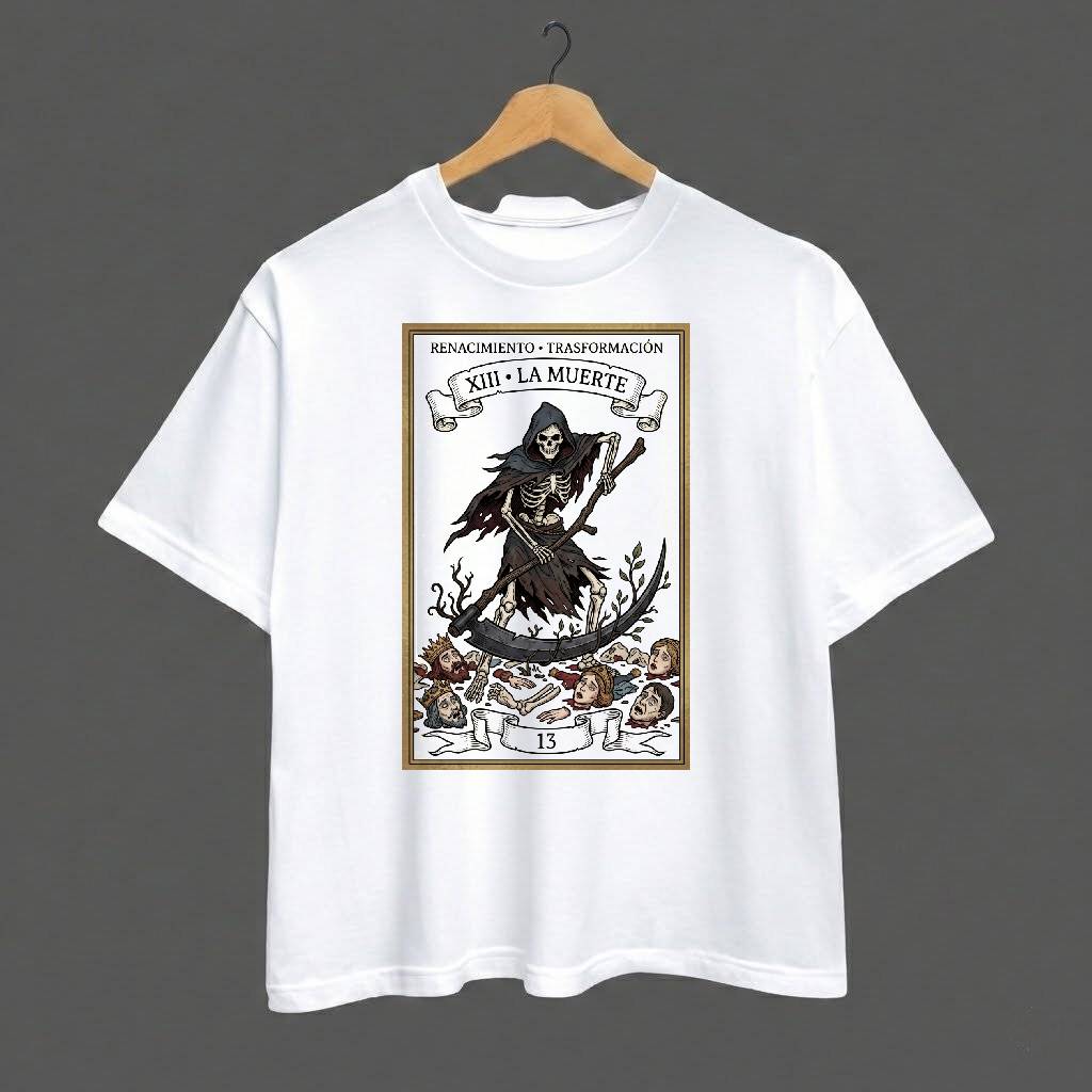 polera tarot — xiii la muerte pol034 polera tarot — xiii la muerte pol034