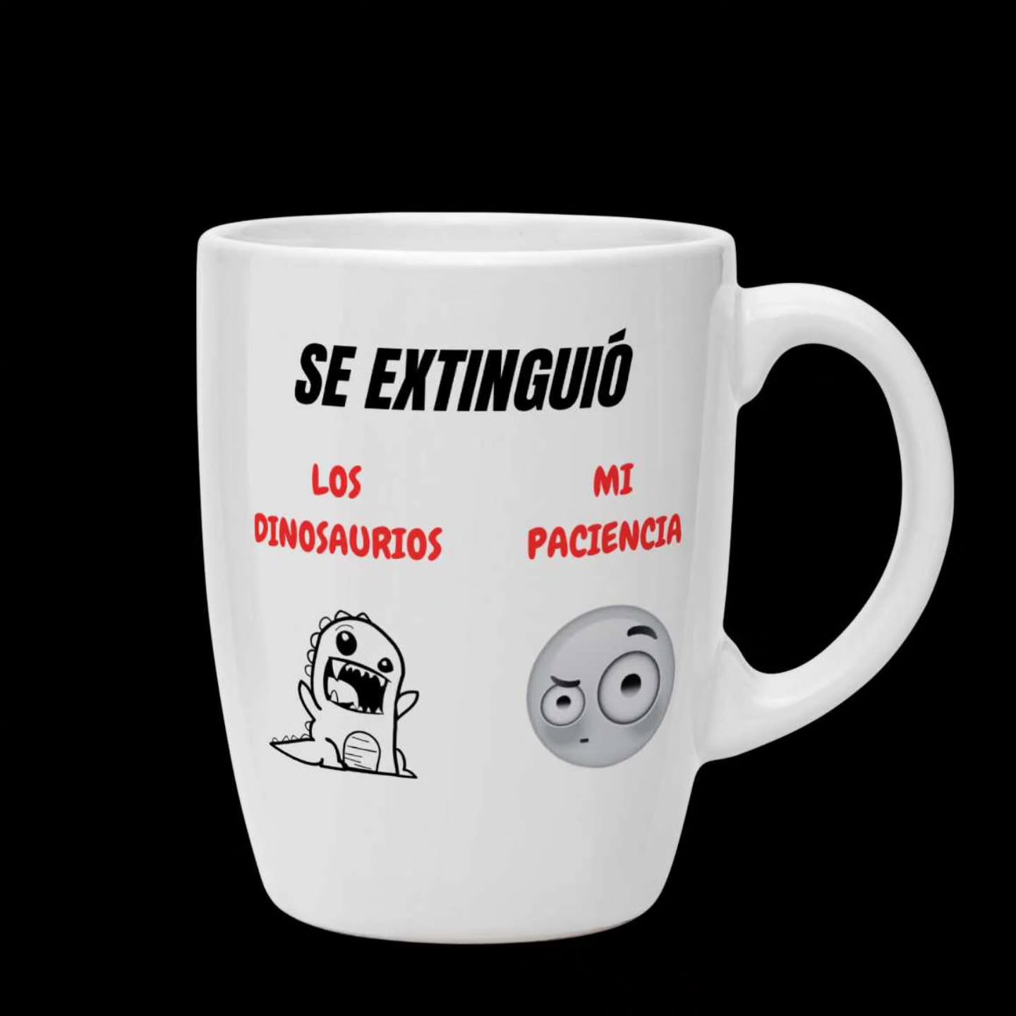 taza "se extinguió mi paciencia" – tz394 taza "se extinguió mi paciencia" – tz394