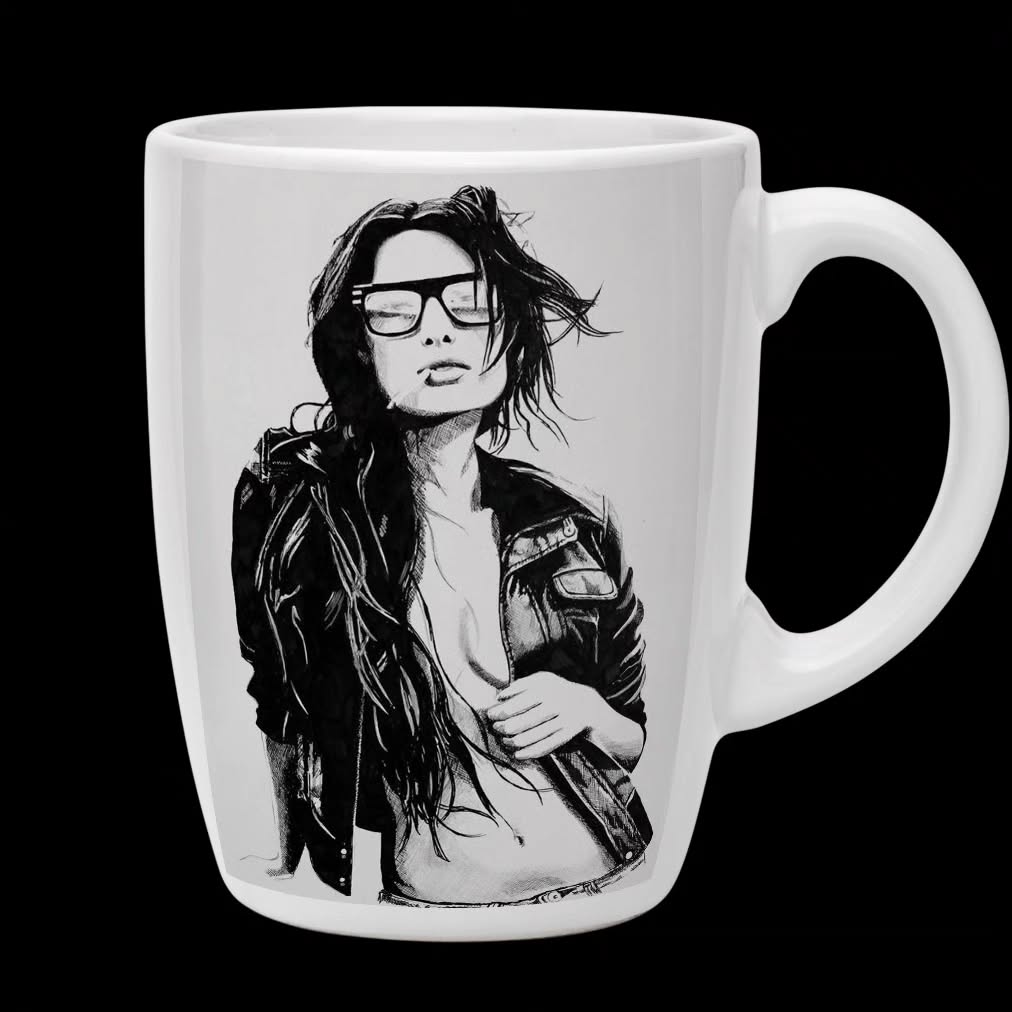 taza de cerámica "rebel rocker" tz016 taza de cerámica "rebel rocker" tz016