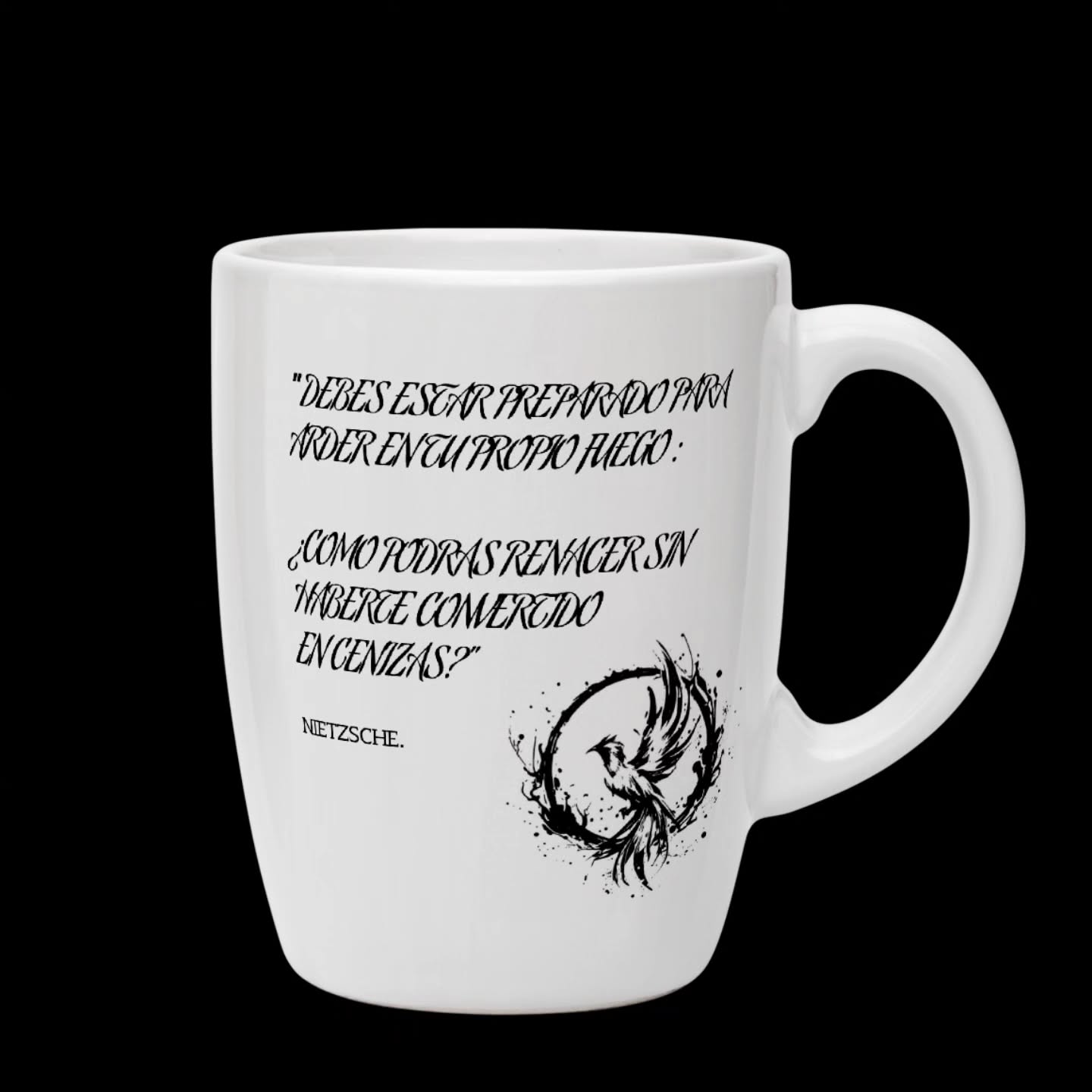 tazón filosófico nietzsche – "arder y renacer" tz041 tazón filosófico nietzsche – "arder y renacer" tz041