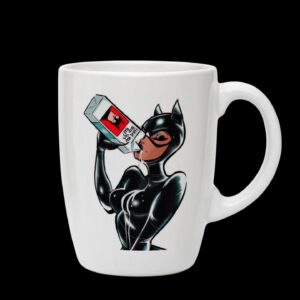 taza de cerámica "catwoman milk" – tz183