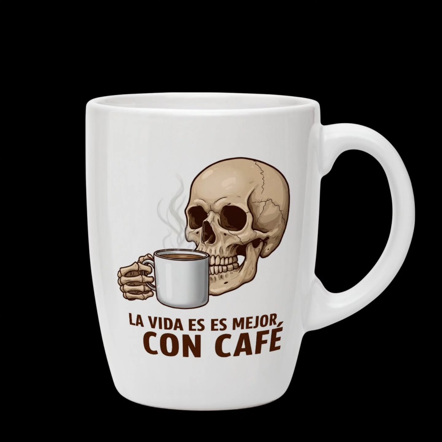 taza cerámica "la vida es mejor con café" – tz214 taza cerámica "la vida es mejor con café" – tz214