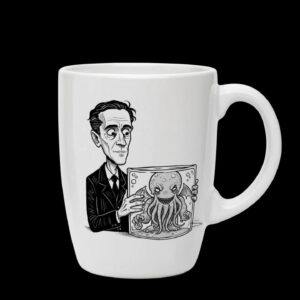 taza de cerámica "lovecraft y cthulhu" tz220